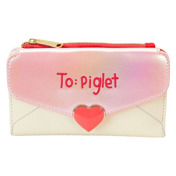Winnie The Pooh & Piglet Love Letter Bifold Wallet - Picture 1 of 4